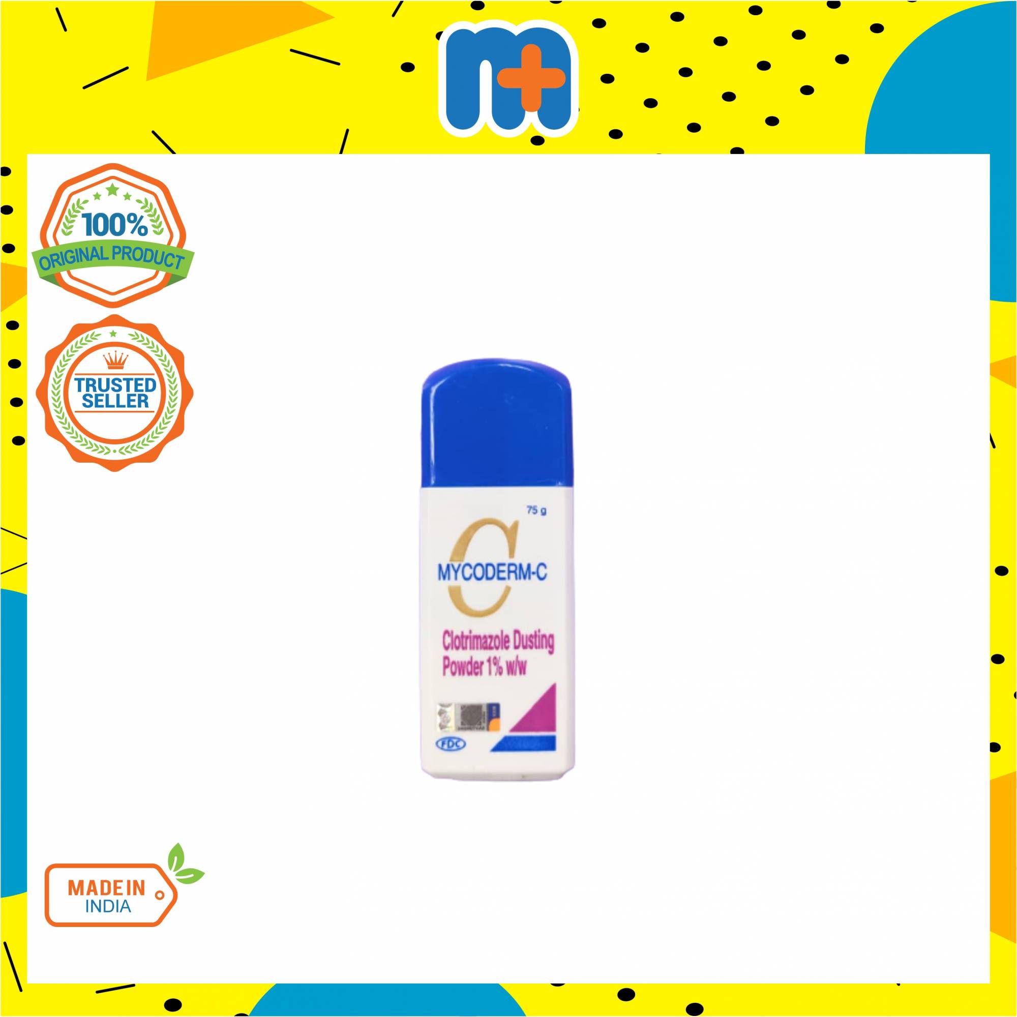 MYCODERMC Clotrimazole Dusting Powder 75g